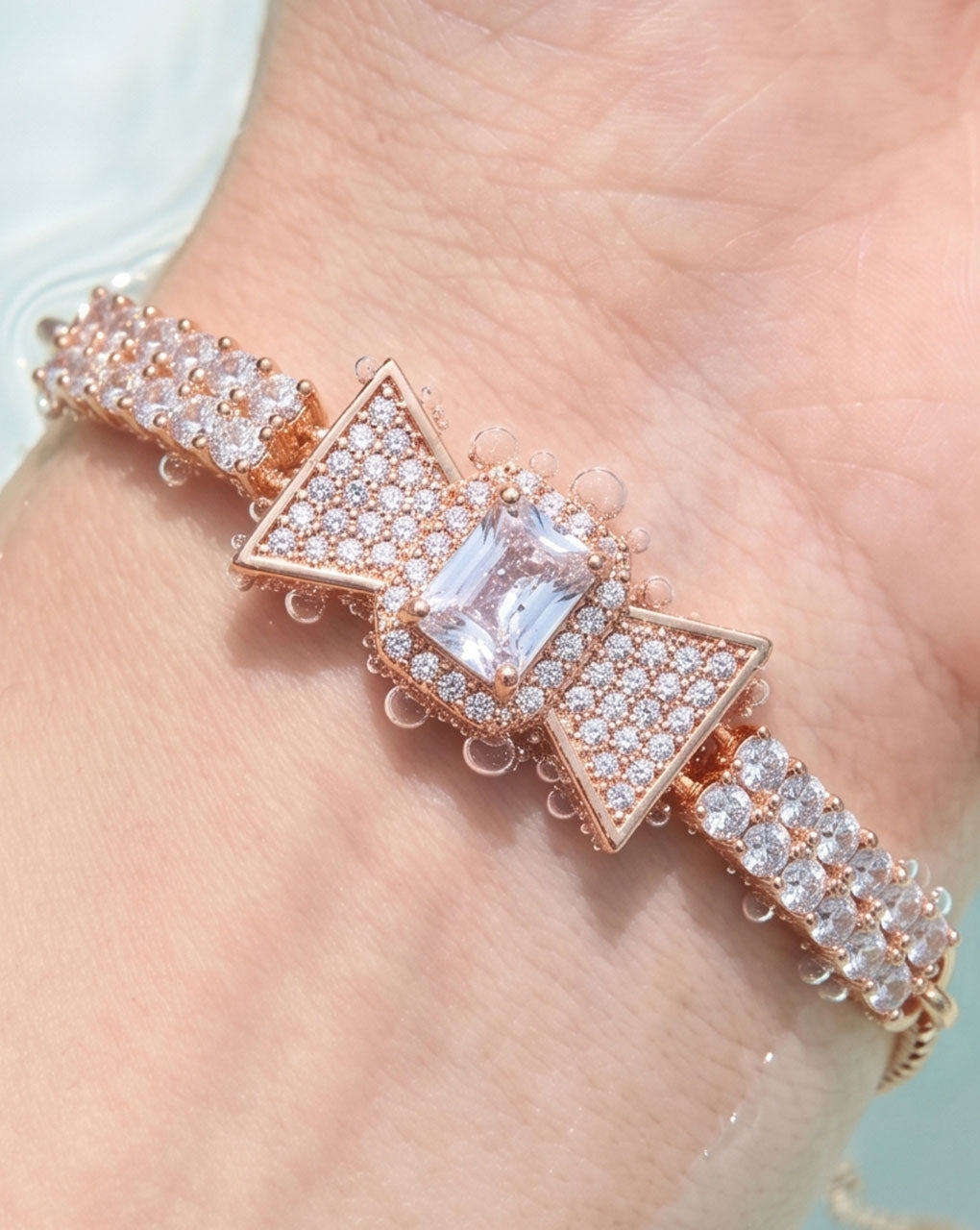 Daily use movable ad bracelet