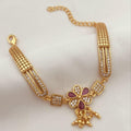 Micro gold plated daily use ad bracelet