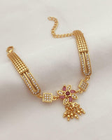 Micro gold plated daily use ad bracelet
