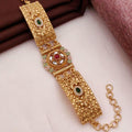 Gold plated rajvadi bracelet