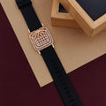 Premium quality rose gold plated ad stone bracelet
