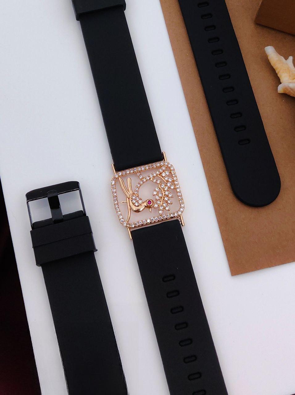 Premium quality rose gold plated ad stone bracelet
