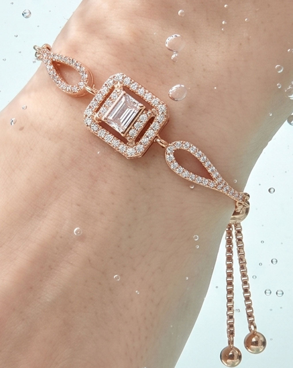 Daily use movable ad bracelet