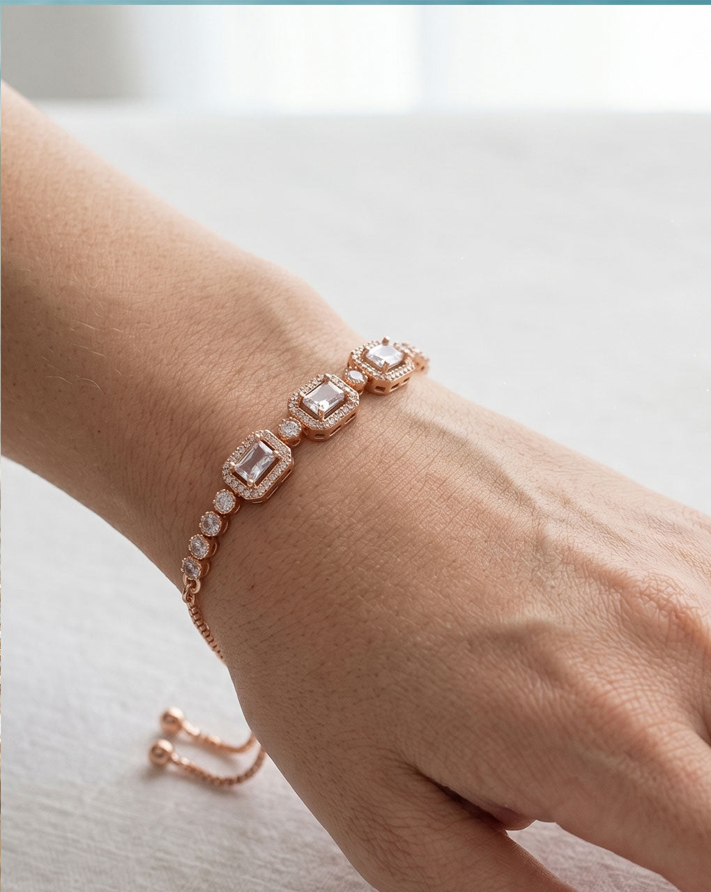 Daily use movable ad bracelet
