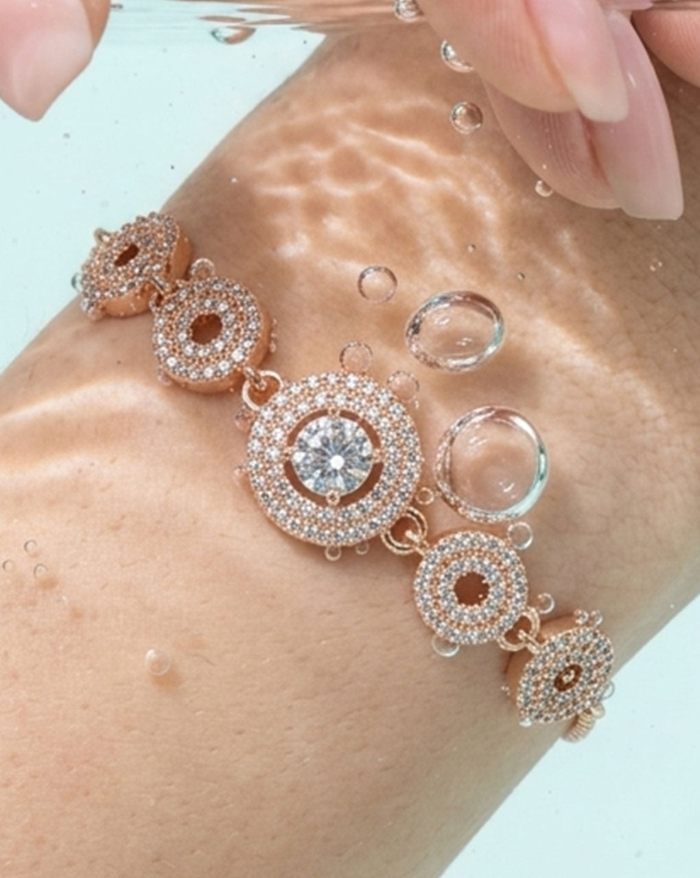 Daily use movable ad bracelet