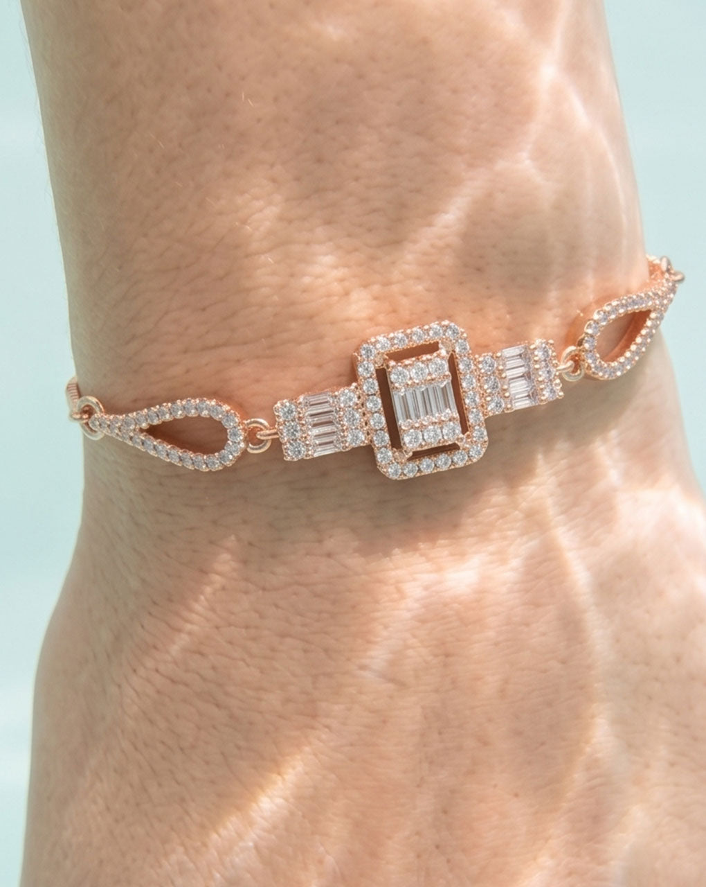 Daily use movable ad bracelet