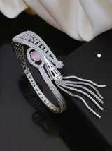 Premium quality cz ad folding bracelet