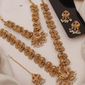 Gold plated peacock combo set