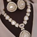 Gold plated polki dimond set