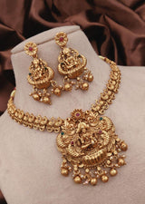 Gold plated temple set