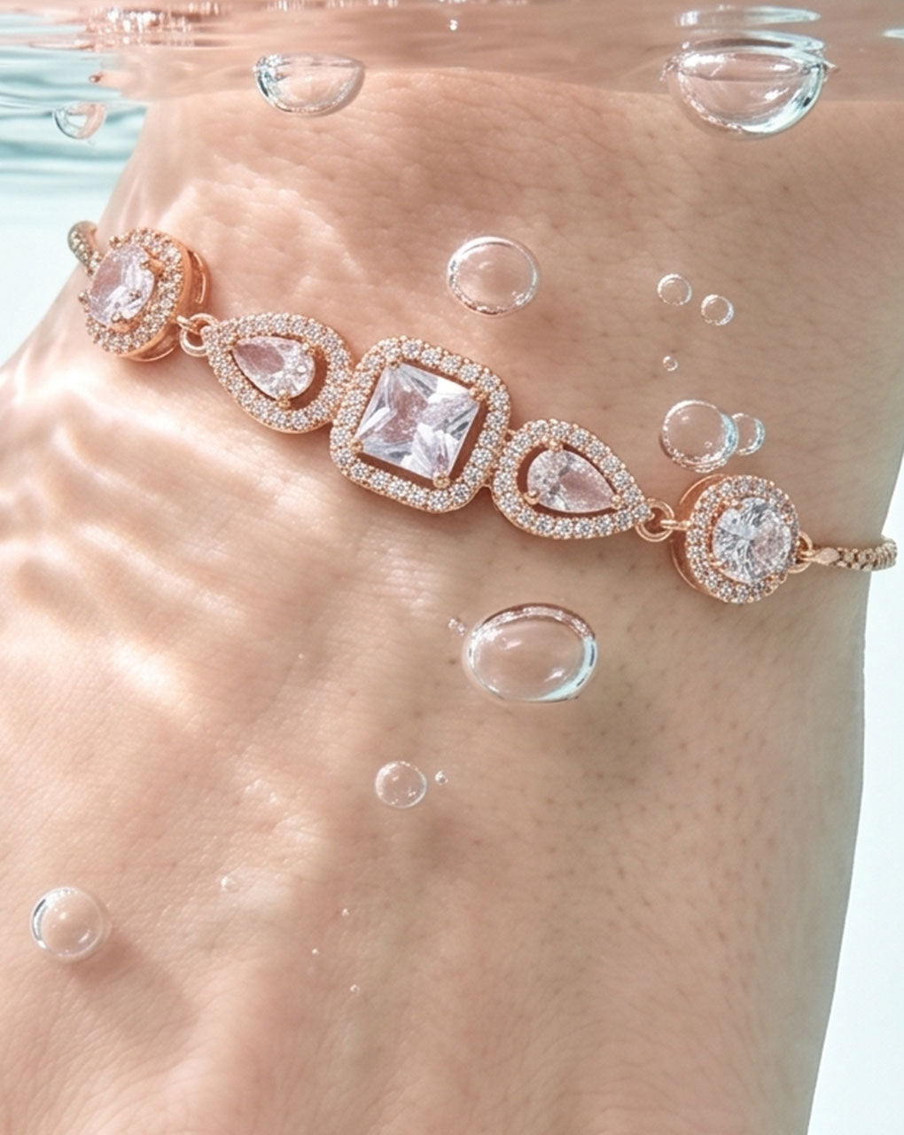 Daily use movable ad bracelet