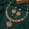 Gold plated rajvadi set