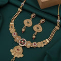 Gold plated rajvadi set