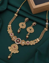 Gold plated rajvadi set