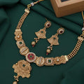 Gold plated rajvadi set