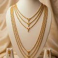 High gold plated mala combo set