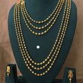 High gold plated mala combo set