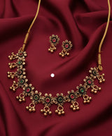 Flower necklace set