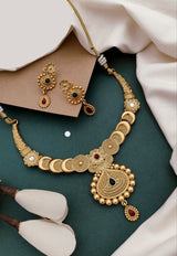 High gold plated matte finish hasdi set