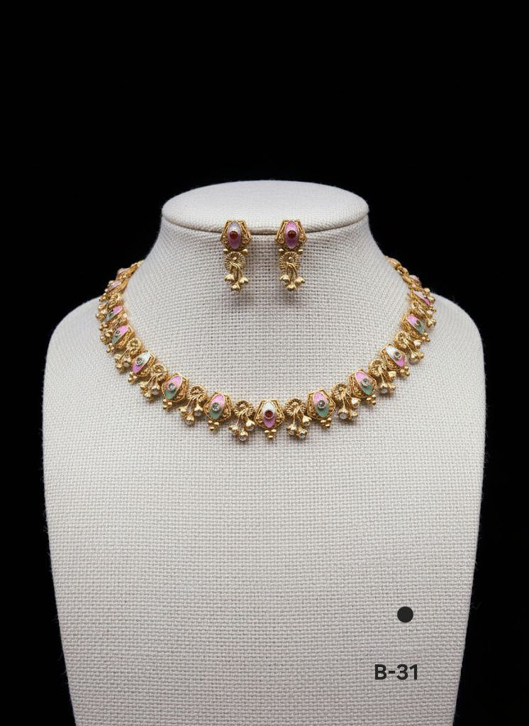 Premium quality gold plated necklace