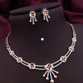 Rose gold plated remium quality necklace