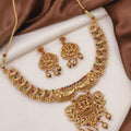 Gold plated temple set
