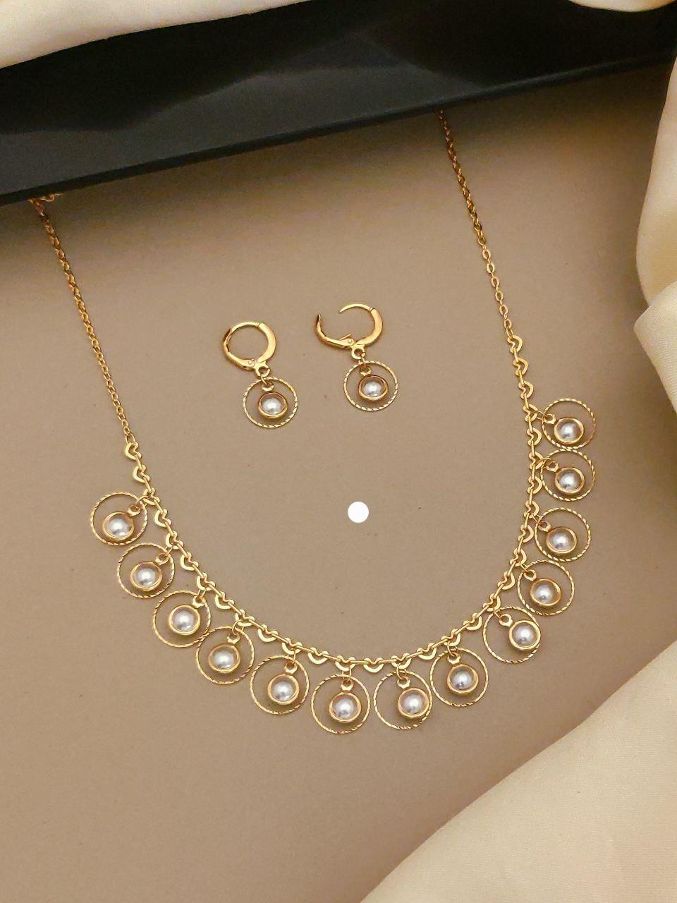 Anti tarnish imported nice necklace tanmaniya