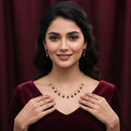 Anti tarnish imported nice necklace tanmaniya