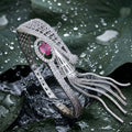 Premium quality cz ad folding bracelet