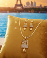 Forming AD stone pendants chain set