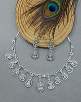 Womens and girls necklace set for weddding multicolor