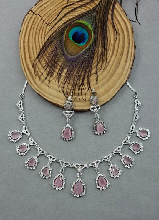 Womens and girls necklace set for weddding multicolor