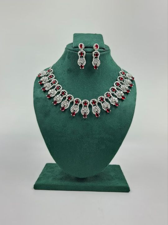 Womens and girls necklace set for weddding multicolor