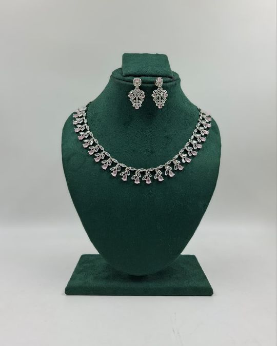 Womens and girls necklace set for weddding multicolor