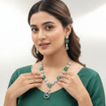 Womens and girls necklace set for weddding