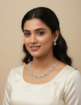 Womens and girls necklace set for weddding