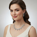 Womens and girls necklace set for weddding