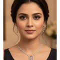Womens and girls necklace set for weddding