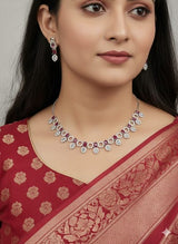 Womens and girls necklace set for weddding
