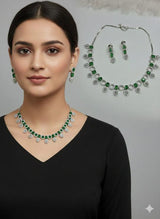 Womens and girls necklace set for weddding