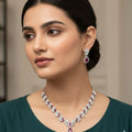 Womens and girls necklace set for weddding