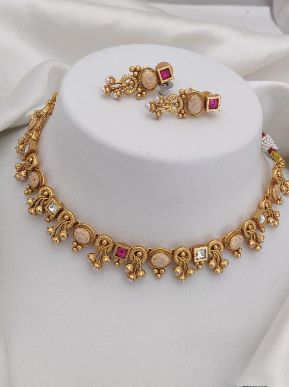 Premium quality high gold plated necklace